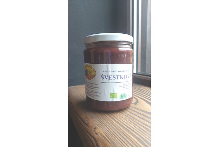 Povidla bio švestková 550g